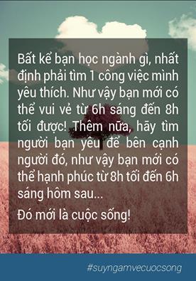 Sống là phải Hạnh Phúc