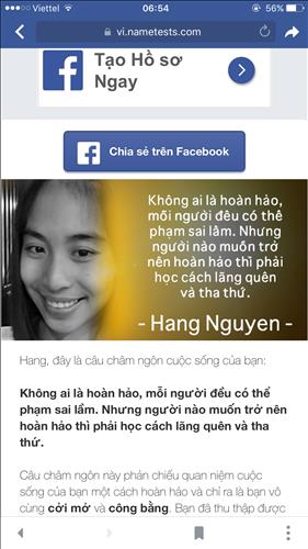 hẹn hò - Hang-Nữ -Tuổi:26 - Độc thân-TP Hồ Chí Minh-Người yêu lâu dài