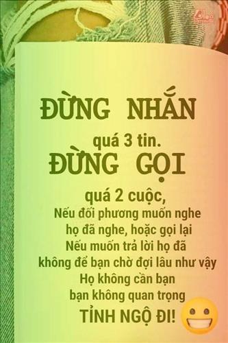 hẹn hò - Nguyêt-Nữ -Tuổi:31 - Độc thân--Người yêu lâu dài