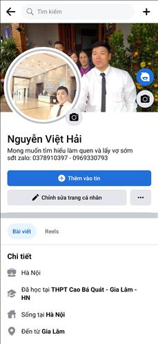 hẹn hò - Nguyễn Việt Hải -Male -Age:33 - Single-Hà Nội-Lover - Best dating website, dating with vietnamese person, finding girlfriend, boyfriend.